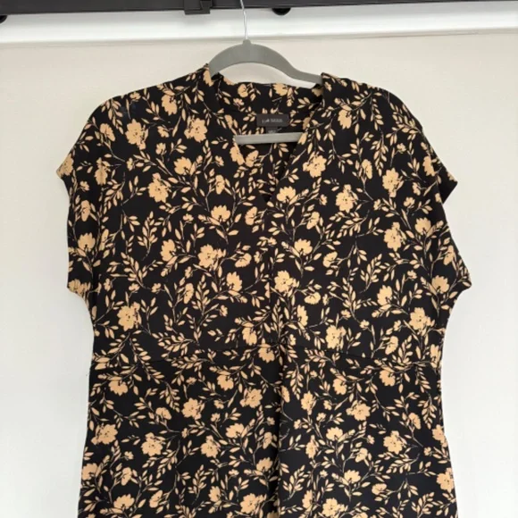 J Jill Floral Flowers Wearever Collection Dress - Picture 10 of 14